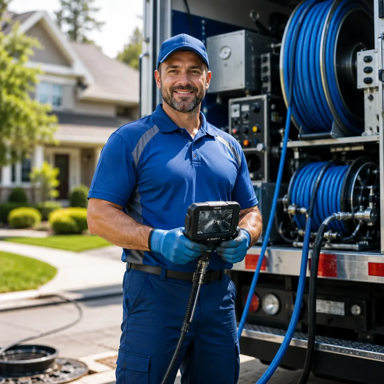 Local outdoor drain cleaning specialists in Roseville, IL